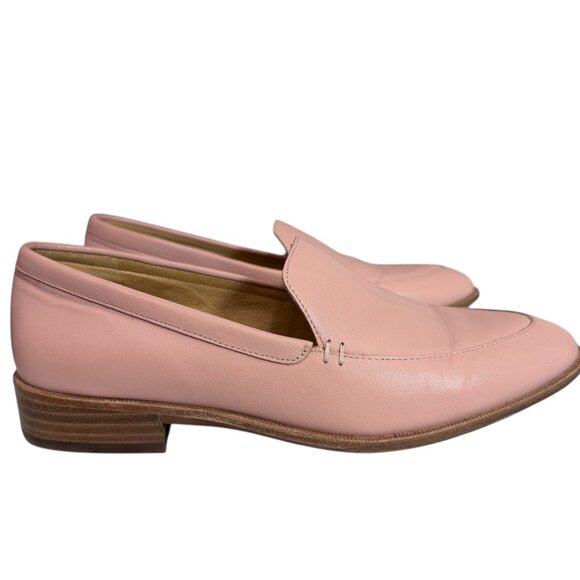 Madewell The Frances Loafer Leather in Blush Pink Women's $148 Women's Size 7 - Picture 2 of 10
